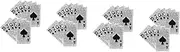 [SAFIGLE] 8 Pcs Brooch Breast Pin for Unisex Shawl Clips Sweater Clip Dress Clips Collar Clip Shirt Clips Playing Card Lapel Badge Clothing Clips Playing Card Cardigan Clip Cardigan Clips