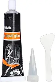 Rubber Cement Tire Repair | 50ml Tire Rubber Strong Adhesive | Auto Tire Repair Glue for Side Bonding Or Tire Leakage, Instant Super Glue -for Car Motorcycle Truck