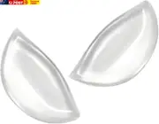 Women Soft Silicone Bra Inserts Breast Chest Pads Enhancers, Push-Up Molding Pad