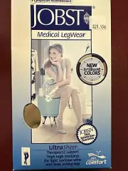JOBST UltraSheer Comp.Stockings 15-20 mmHg Thigh High Silicone Dot Band Clsd Toe