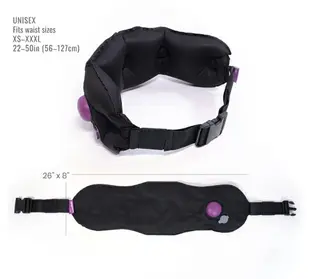 [4美國直購] Cabeau 可調充氣腰部支撐帶 Incredi-Belt Inflatable Lumbar Support Belt