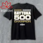 Official William byron checkered flag sports black 2025 shirt