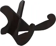 Wooden Guitar Stand: X Style Holder Foldable for Acoustic Electric and Bass Guitars with Non-slip Base - Floor Standing String Instrument Rack
