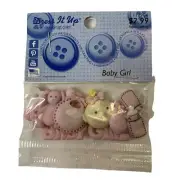 Dress it Up Baby Girl Creative Button Assortment