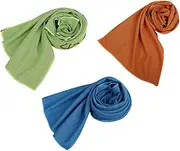 6-Pack Fitness Gym Towel Set Men's Beach Sports Towel Cooling Absorbent 3 Colors Cool