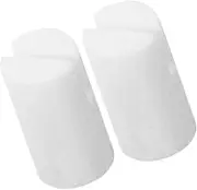 Toyvian 2pcs String Banjo Bone Nut Replacement Real Bone Material for Enhanced Sound Improved Resonance and Stable String Tension Ergonomic Design for Comfortable Play for Banjo Mute