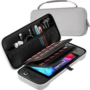 ProCase Carrying Case for Nintendo Switch 2 (2025) with 24 Game Card Slots, Hard Portable Travel Case Storage Bag Protective Pounch for 2025 Nintendo Switch 2 Console and Accessories -Grey
