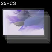 25-pack Tempered Glass Film for Samsung Galaxy Tab S7 Fe - 9h 2.5d Explosion-proof