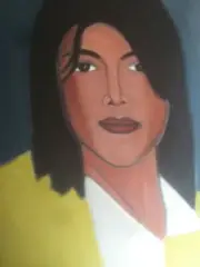 Michael Jackson Acrylic Painting