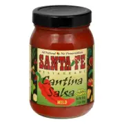 Santa Fe Restaurant Salsa Mild Cantina 16 oz (Pack of 6)