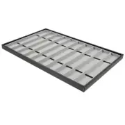 10 Slots Watch Display Plate Stand for Showcase Jewelry Tray Organizer