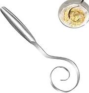 Bread Whisk | Manual Mixer for Bread Baking,Multi-Purpose Stainless Steel Dough Whisk for Bakery Making Pizza Baking Kitchen Cooking