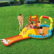 Bestway Lil Champ Childrens Kids Inflatable Play Centre Paddling Pool with Slide