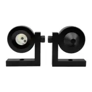 90 Degree Type L Bar GMP104 Monitoring Mini Prism Silvering For Total Station*2