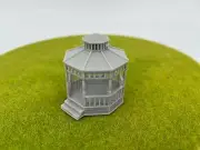 Gazebo - Bandstand - Pavilion - HO Scale 1:87