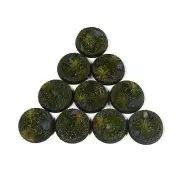 25mm Painted Miniatures Bases - SWAMP SURFACE - Warhammer 40K, DnD & RPG