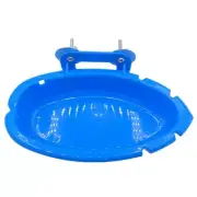 Portative Bird Bath Supplies for Pet Small Birds Parrots Spacious Parakeets