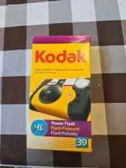 Kodak HD Power Flash 39 Exposure Single Use Disposable 35mm Camera