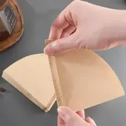 18 Grams V60 Coffee Paper Filters –100 Unbleached Cone Filters for Smooth Brews