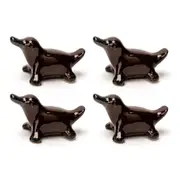 4x Floating Platypus Porcelain Outdoor Ornament Figurine Yard/Patio Garden Decor