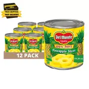 MONTE Sliced Pineapple in 100% Juice 12 Pack 15.25 Oz Can 15.25 Ounce (Pack 12)