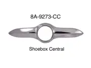 New 1949 1950 Ford Shoebox Car Chrome Clock Bezel Trim (for: Ford)