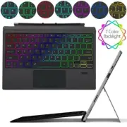 Wireless Keyboard Backlit Type Cover Magnetic for Microsoft Surface Pro 7/6/5/4