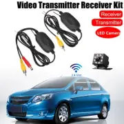 Wireless Transmitter & Receiver Camera for Car Reverse Rear View Backup Monitor (for: Honda)