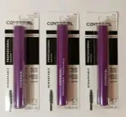 Covergirl Professional Remarkable MASCARA Very Black 200 .3 fl oz - Lot Of 3