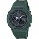 【CASIO 卡西歐】G-SHOCK 農家橡樹 藍牙連線 太陽能八角雙顯腕錶 母親節 禮物(GA-B2100-3A)