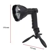 10W Handheld Spot Light Rechargeable LED Spotlight Hunting Shooti AU Stock ✨