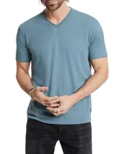 John Varvatos Miles Short Sleeve V Neck Tee