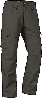 LA Police Gear Men's Basic Operator Pant, Elastic Waistband Uniform Cargo Pant with Blousing Strings, Durable EDC Tac Pants