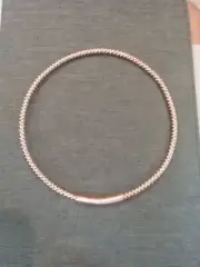 Tensor Ring, Full Sacred Cubit, (144hz) Double-Twist 10ga. Copper