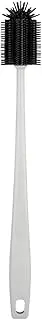 [Lurch] Bottle Brush Silicone Head Brush Extra Long Brush for Bottles 35 cm Light Grey Black