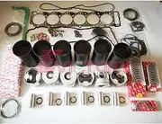 for Isuzu 6HK1 6HK1-TC 6HK1T Rebuild kit Water Pump Piston Ring Cylinder Liner Full Gasket kit Engine Bearing Set