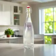 Glass Bottle with Lid 1L