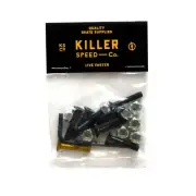 Killer Speed Co Allen Key Mounting Hardware Black/Yellow Bolt Length