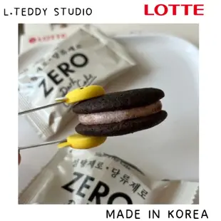 現貨🔥韓國🇰🇷LOTTE 樂天 ZERO 無糖 巧克力派 曲奇餅 夾心派 巧克力 低卡 李聖經代言 巧克力蛋糕 水果軟糖