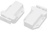 Aexit Cabinet (Lock) Drawer Plastic Non-Magnetic Push Touch Latch White 69mm (15ry233qf681) Long 2pcs