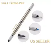 New 1pc Manual Microblading Permanent Makeup Tattoo Eyebrow 3 In 1 Tattoo Pen
