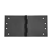 2993 Hinge Broad Butt Matte Black H100xW200mm