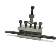 Quick Change Tool Post's Boring Vee Holder Machine Tools (T-37 Holder W/Boring Bar &Insert Key)