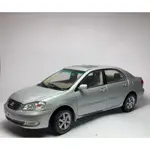 1/18 TOYOTA ALTIS 9.5代 原廠模型車