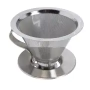 HG Paperless Pour Over Coffee Dripper Stainless Steel With 300 Mesh Optimal