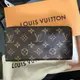 [二手] 二手 LV/LOUIS VUITTON 路易威登 拉鍊長夾 錢包 M42616 老花 Monogram Zippy 棕色