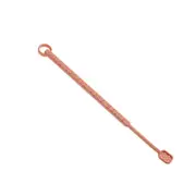 2Pcs Stirring Stick Durable Long Handle Silicone Creative Coffee Stirrer for Home