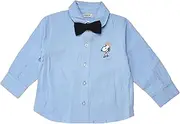 [Peanuts] Casual Snoopy Shirt with Bow Tie for Boys