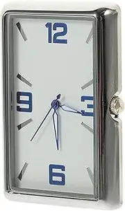 CHILDWEET Car Self-Adhesive Clock Times Clocks Dashboard Mini Clock Car Quartz Clock Console Thermometer Car Decoration Travel Clock Personalized Car Name Clock Stick on Car Clock Auto Glass