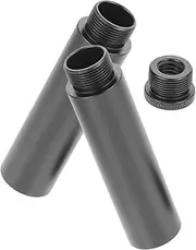 UPKOCH 1 Set Mic Stand Extension Tube Durable Microphone Stand Extender Adapter Easy to Install for Live Streaming Recording and Home Use